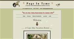 Desktop Screenshot of pageintyme.com